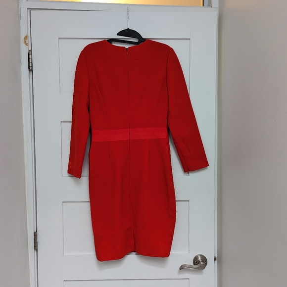 J.Crew Double-faced Wool Crepe Dress - Picture 5 of 10